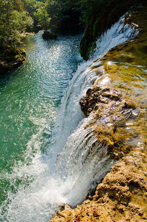 Thi Lo Su Waterfall is beautiful waterfall in thailand ,province Takの写真素材