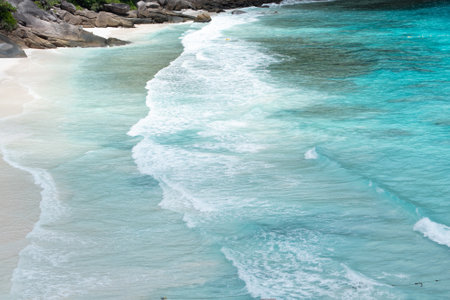 Similan Island is a beautiful place in national Park and a famous of tourium in Adaman Sea of Thailandの写真素材