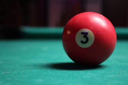 Billiards 3 ballの写真素材
