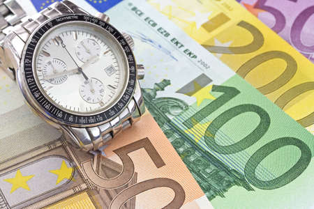 Time is businessの写真素材