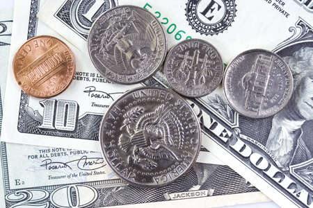 USA dollars background