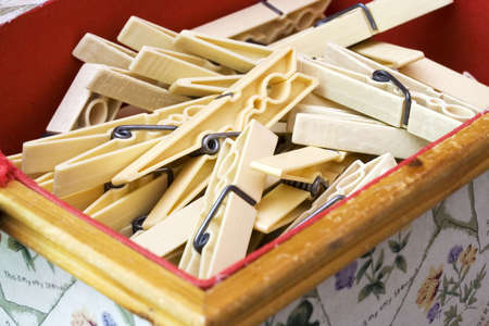 Clip in the boxの写真素材