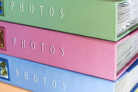 Photo albumsの写真素材