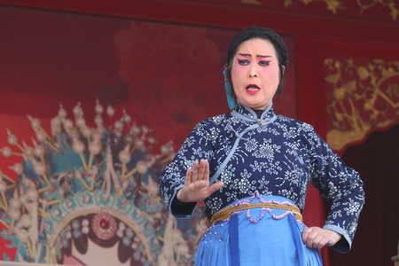 Chinese opera singerのeditorial素材