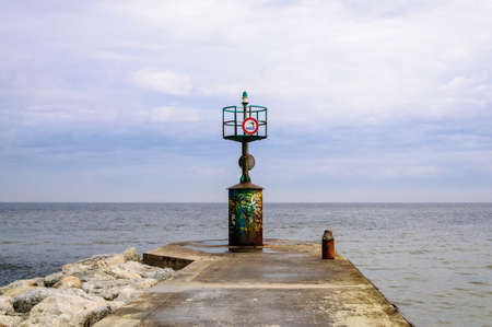 Bellaria Igea Marina Canal - Adriatic Sea, Italyの写真素材