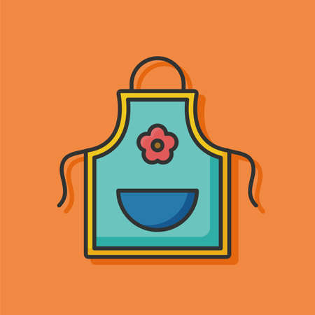 apron iconのイラスト素材