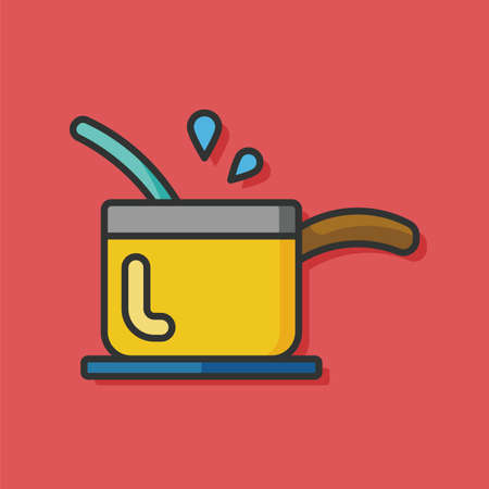 pot iconのイラスト素材