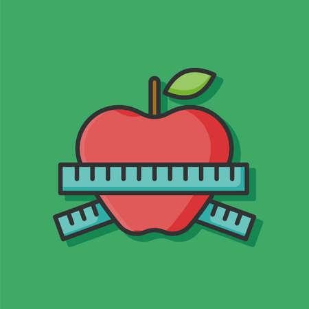 apple iconのイラスト素材