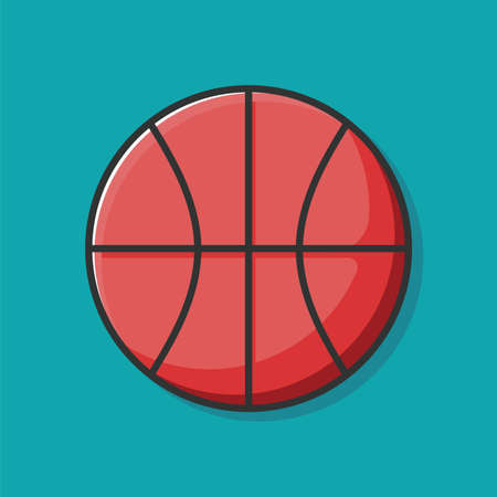 basketball iconのイラスト素材