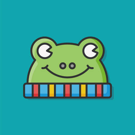 baby hat iconのイラスト素材