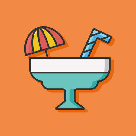 champagne iconのイラスト素材