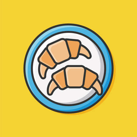 bread iconのイラスト素材