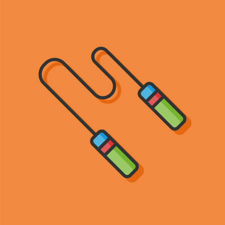skipping-rope iconのイラスト素材
