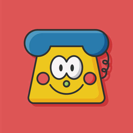 toy phone iconのイラスト素材