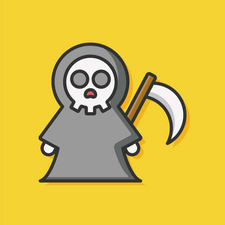 halloween monster iconのイラスト素材