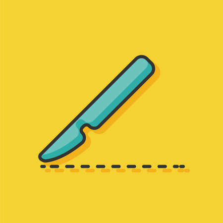 Scalpel iconのイラスト素材