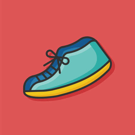 sneaker iconのイラスト素材