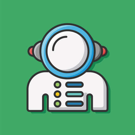 Space Astronaut iconのイラスト素材