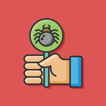 halloween candy iconのイラスト素材