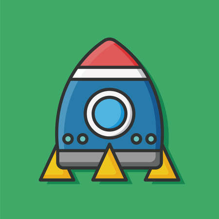 Spaceship iconのイラスト素材