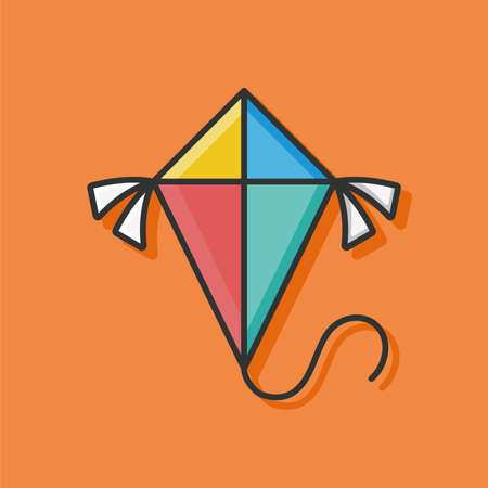 kite iconのイラスト素材