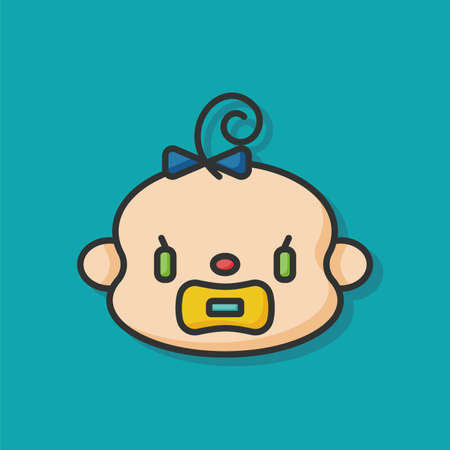 baby iconのイラスト素材