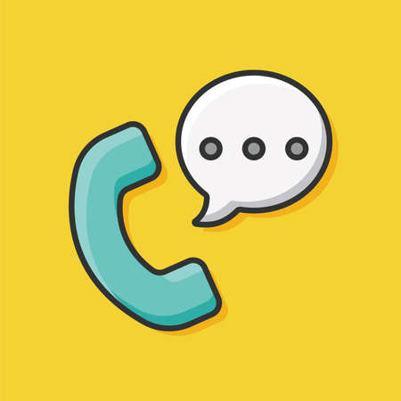 phone iconのイラスト素材