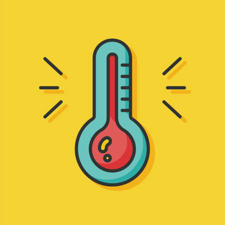 Thermometer iconのイラスト素材