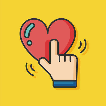 heart iconのイラスト素材