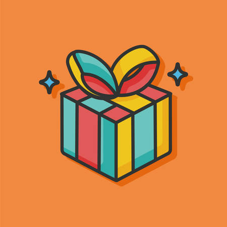 present iconのイラスト素材