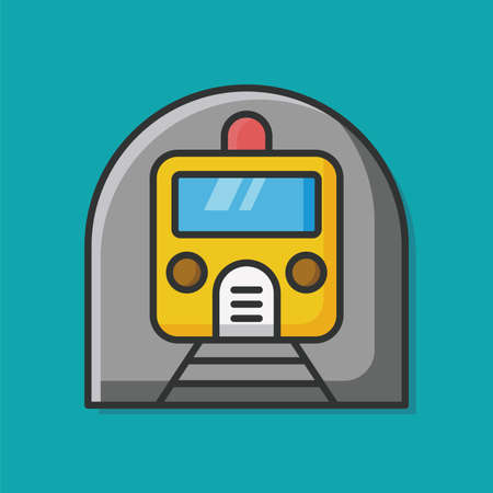 train iconのイラスト素材