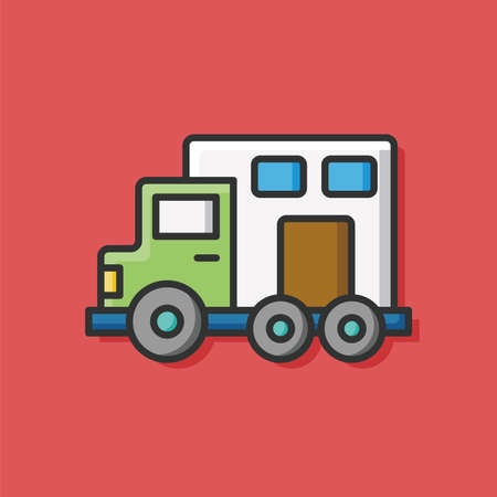 truck iconのイラスト素材