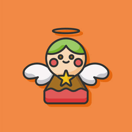angel iconのイラスト素材