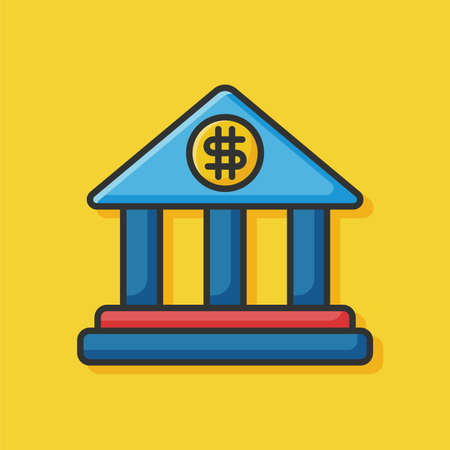 bank iconのイラスト素材