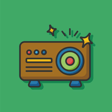 video cam iconのイラスト素材