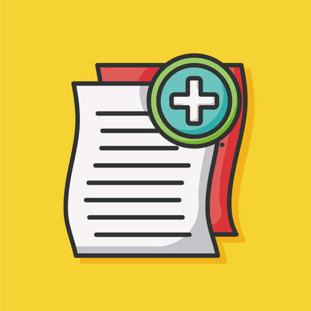 office files iconのイラスト素材