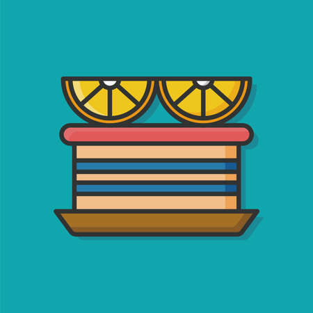 cake iconのイラスト素材