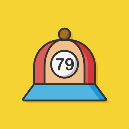 clothing accessory hat iconのイラスト素材