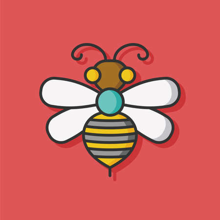 insect bug vector iconのイラスト素材
