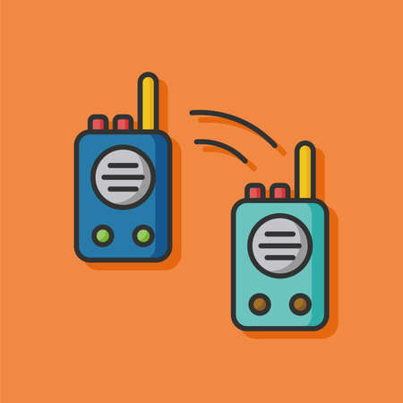 tool walkie vector iconのイラスト素材