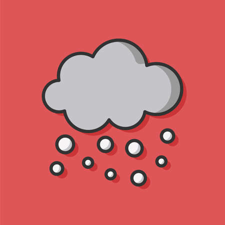 weather cloud vector iconのイラスト素材