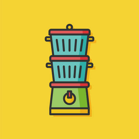 kitchenware juicer vector iconのイラスト素材