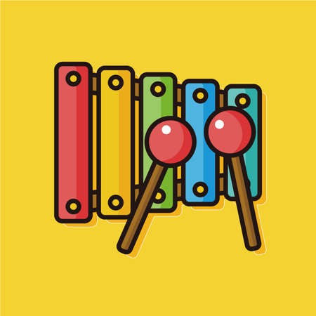 piano musical instrument iconのイラスト素材