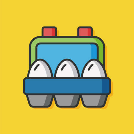 food egg vector iconのイラスト素材