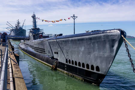 a floating museum in the San Francisco Bay areaのeditorial素材