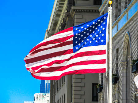 Stars and Stripes - USA Flagの写真素材