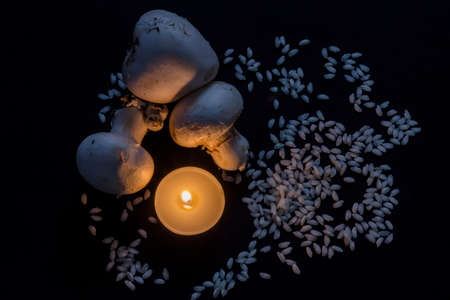 it will be a romantic dinnerの写真素材