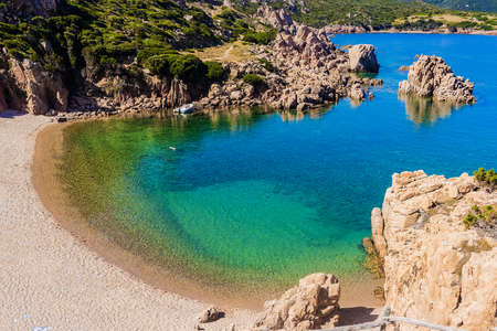 A quiet sardinian beach, a little corner of paradiseの写真素材