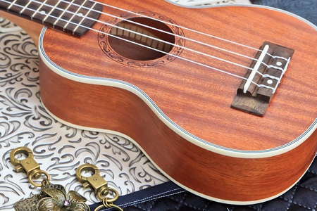 The Decoration of Guitar and shape key ring