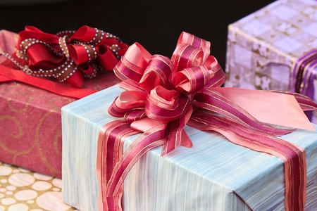 The Commodity of gift box with Modeling ribbon